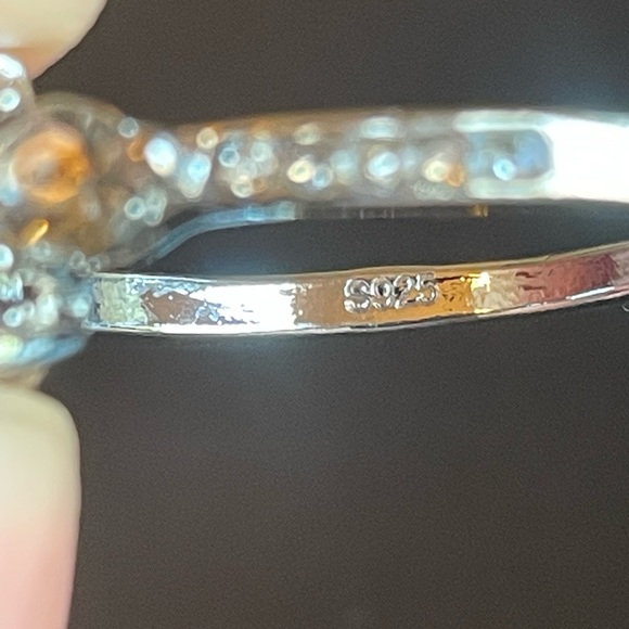 Blue sapphire S925 silver ring - Picture 9 of 9